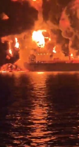 โจมตีซ้ำ เรือบรรทุกน้ำมัน 2 ลำ 