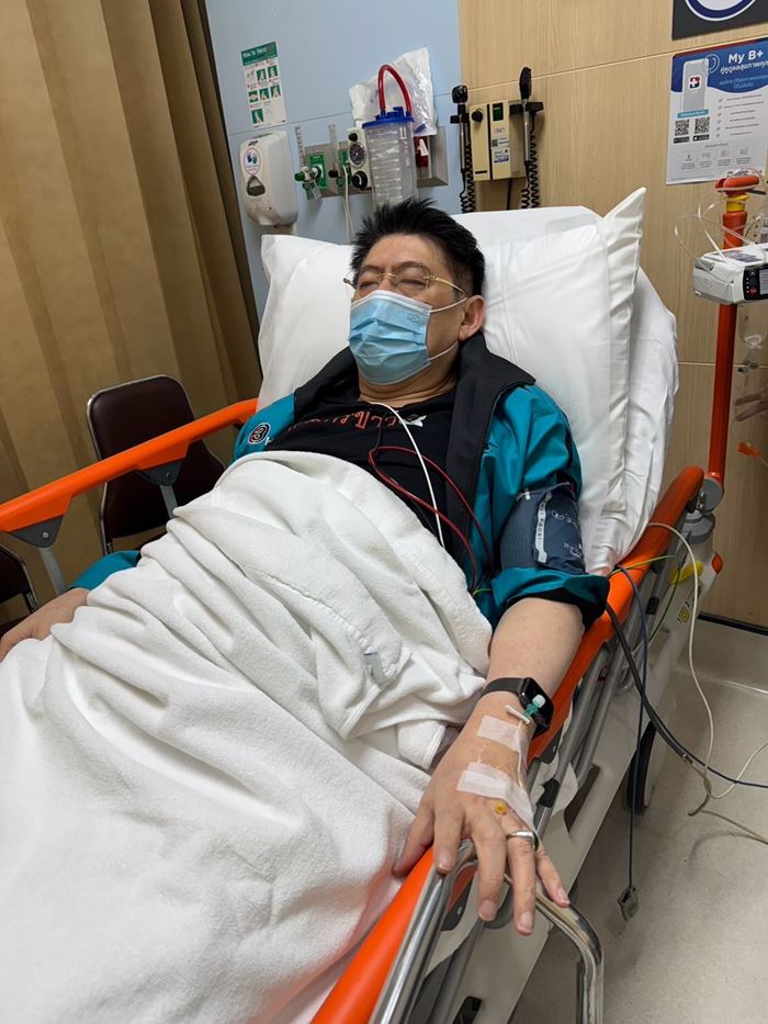 สรยุทธ สุทัศนะจินดา เผยภาพใน รพ. เผยสาเหตุแอดมิต