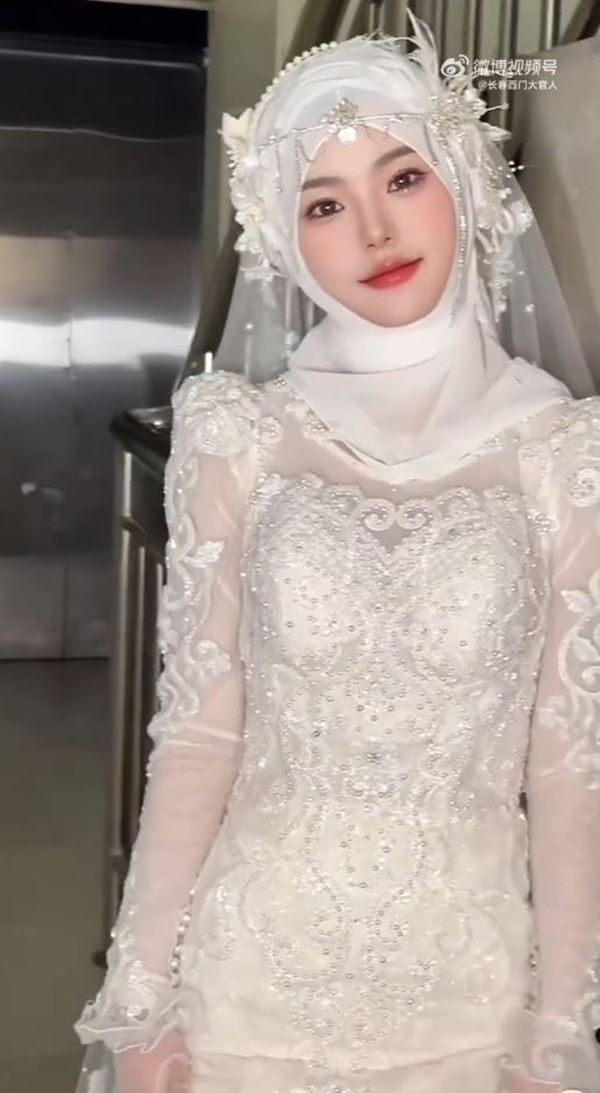 เจ้าสาวสวย ออร่านางฟ้า เป๊ะทุกมุมจนนึกว่า AI