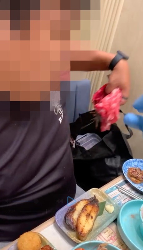 ร้านบุฟเฟต์จับได้ ลูกค้าขโมยอาหาร