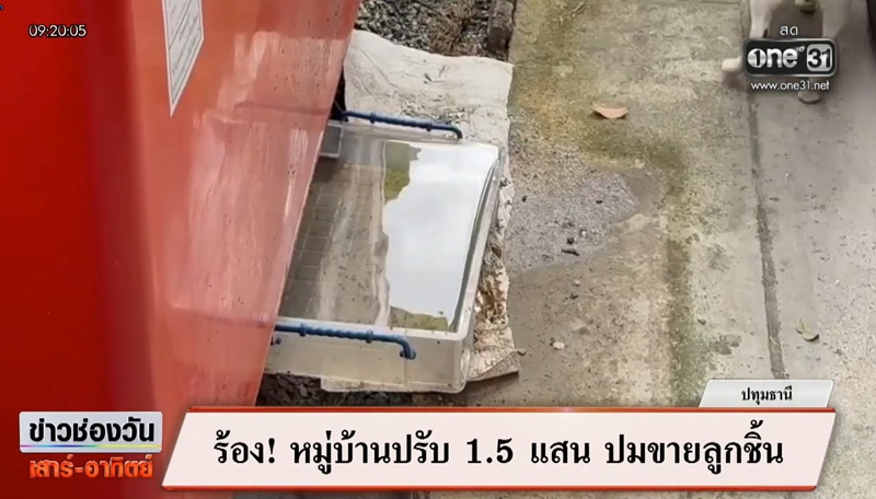 ผัวเมียกลุ้ม ซื้อบ้าน 8 ล้าน ถูกโครงการปรับ 1.5 แสน ปมส่งลูกชิ้นหน้าบ้าน 
