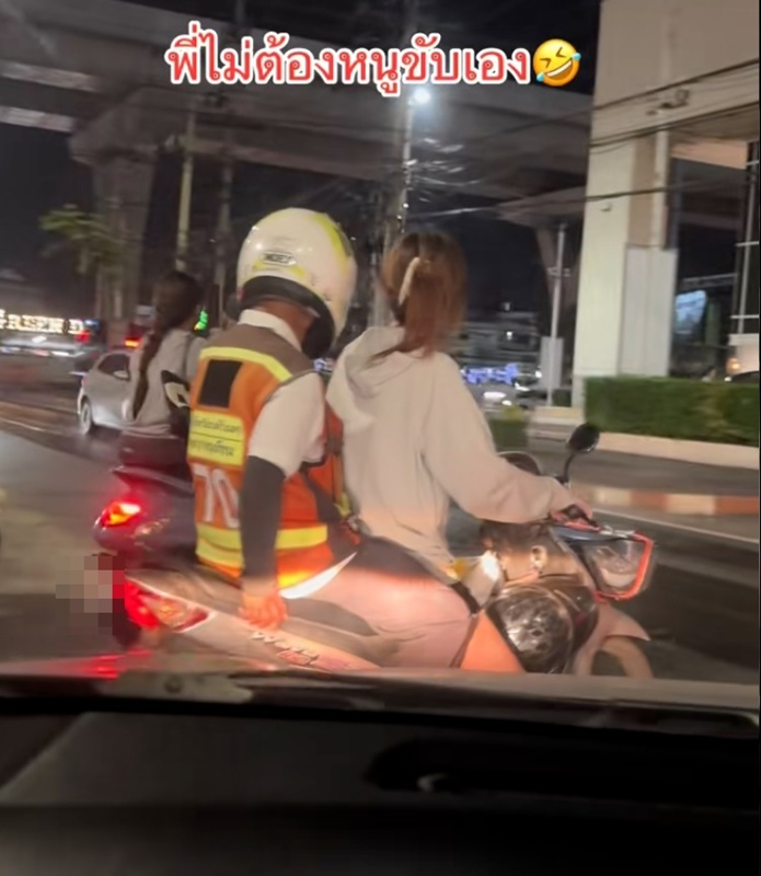 ไวรัล TikTok วินมอเตอร์ไซค์รับจ้าง