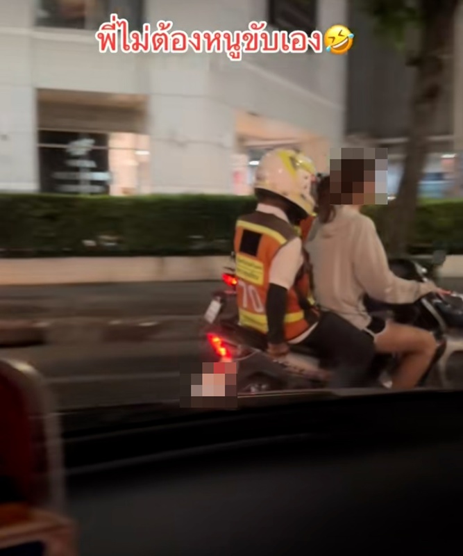 ไวรัล TikTok วินมอเตอร์ไซค์รับจ้าง