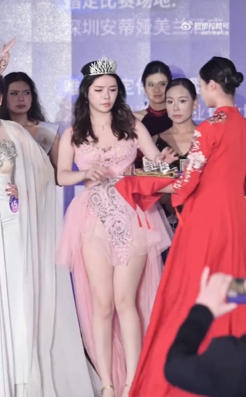 ประกวดนางงามในประเทศจีน สร้างความตกตะลึง หลังประกาศผลผู้ชนะ