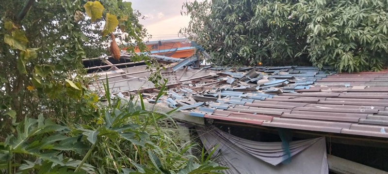 กระสุนปืนใหญ่กัมพูชาตกใส่บ้านประชาชนในสระแก้ว