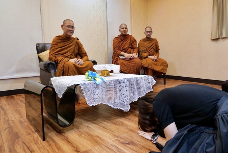 เจ้าคุณพระสินีนาถฯ ร่วมฟังธรรมและสนทนาธรรม