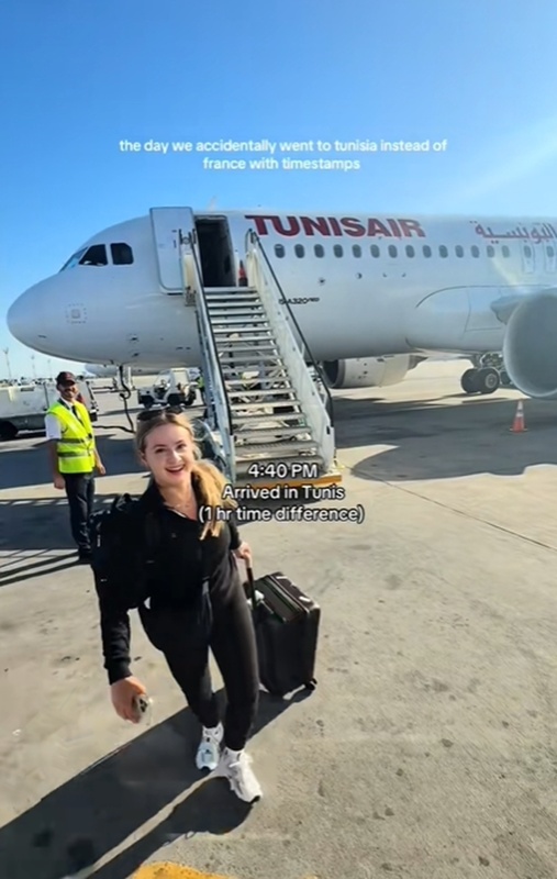 2 สาวนั่งเครื่องบินจะไปเมืองนีซ ไปโผล่ตูนิส