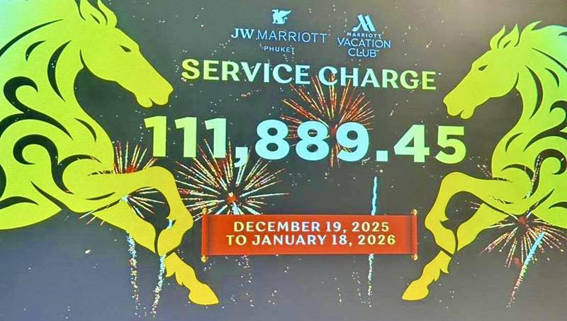เปิดยอดเซอร์วิส ชาร์จ โรงแรมดังภูเก็ต
