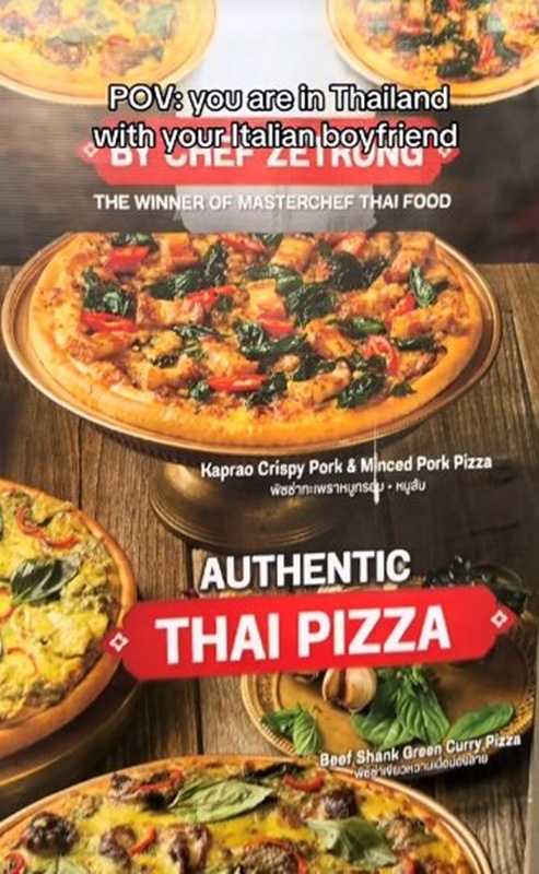 ชาวอิตาลีเจอพิซซ่าไทย ชาวอิตาลีเจอพิซซ่าไทย
