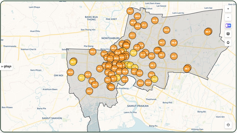 ฝุ่น PM2.5 กรุงเทพฯ