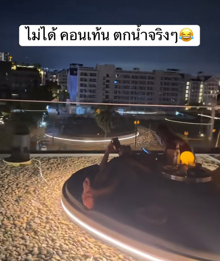 ไวรัล 1 2 ล้าน เดินในรีสอร์ต บอกว่าตกน้ำ 