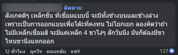 ลูกค้าข้องใจ โต๊ะร้านอาหารสุดฮิต